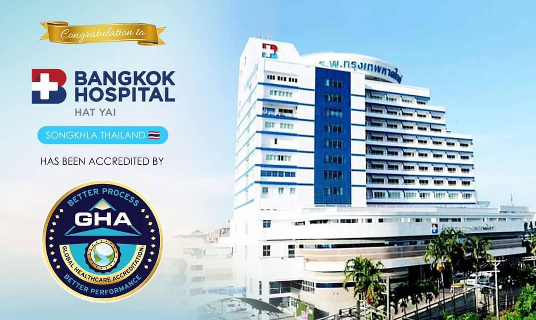 Bangkok Hospital Hat Yai Recognized as World's Best Hospital of 2024 and Accredited by GHA