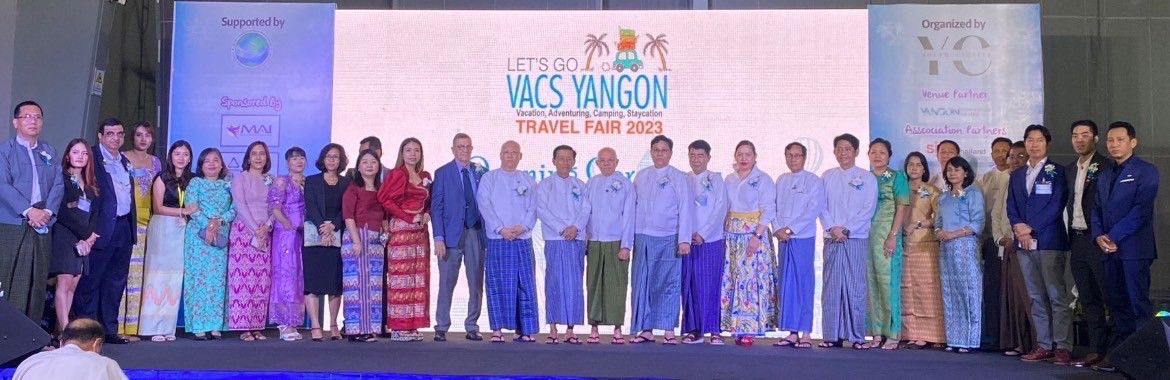 SITE Thailand Shines at Let's Go VACS Yangon Travel Fair 2023