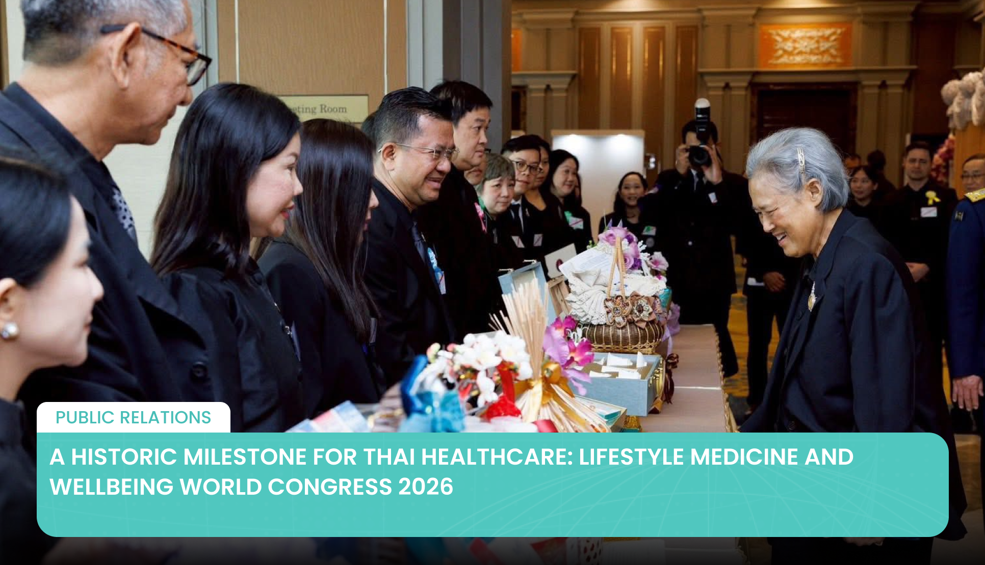A Historic Milestone for Thai Healthcare: Lifestyle Medicine and Wellbeing World Congress 2026