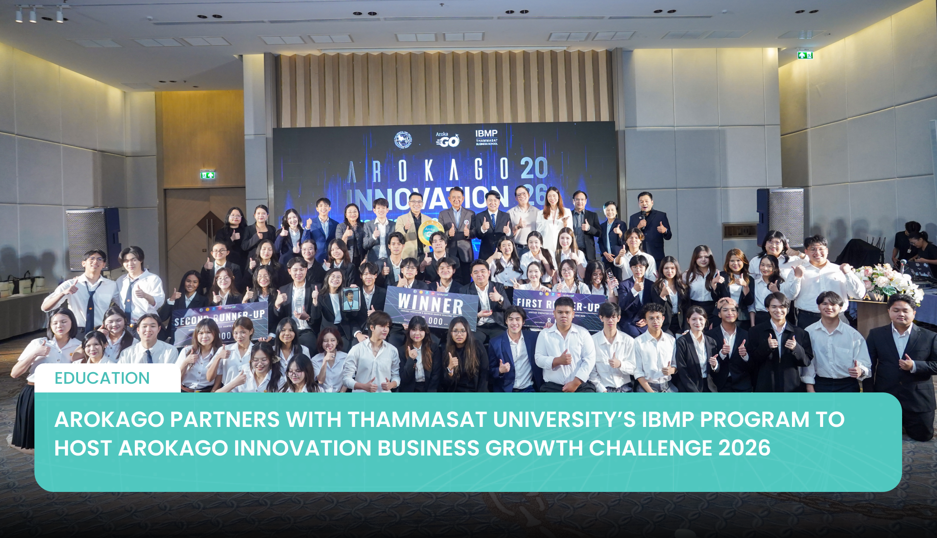 ArokaGO Partners with Thammasat University’s IBMP Program to Host AROKAGO INNOVATION BUSINESS GROWTH CHALLENGE 2026