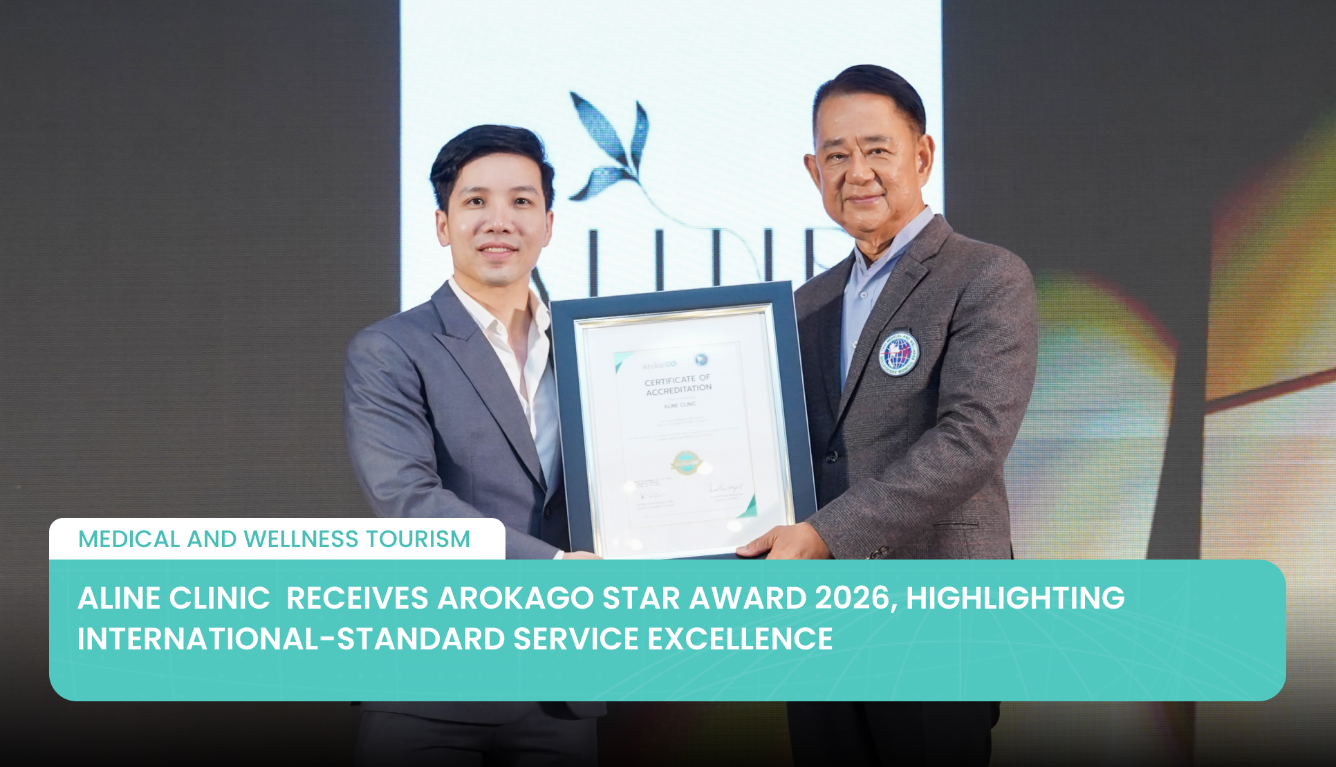 ALINE Clinic  Receives ArokaGO Star Award 2026, Highlighting International-Standard Service Excellence