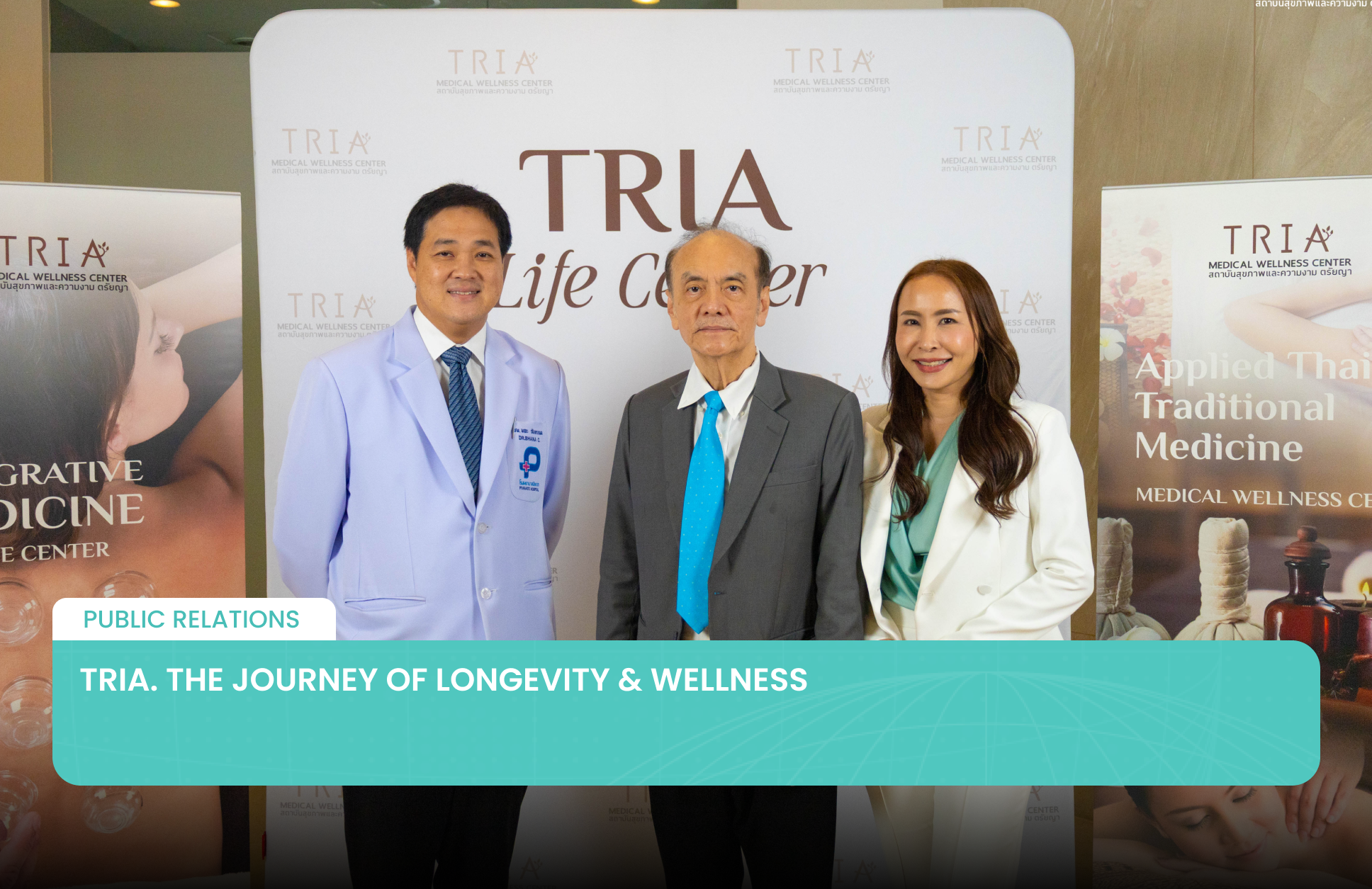 TRIA. The Journey of Longevity & Wellness