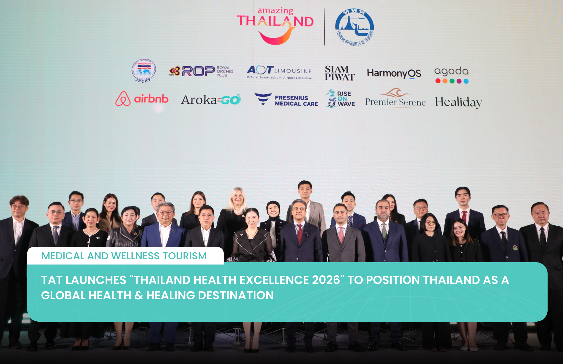 TAT Launches "Thailand Health Excellence 2026" to Position Thailand as a Global Health & Healing Destination