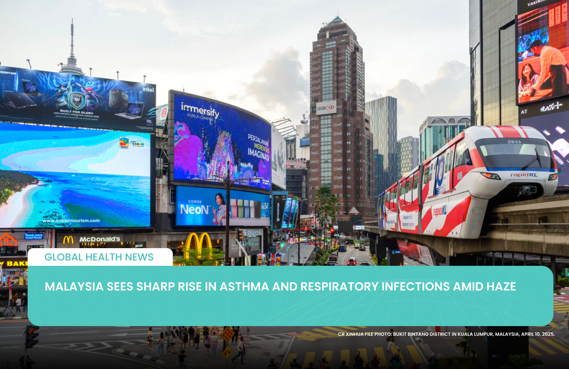Malaysia Sees Sharp Rise in Asthma and Respiratory Infections Amid Haze