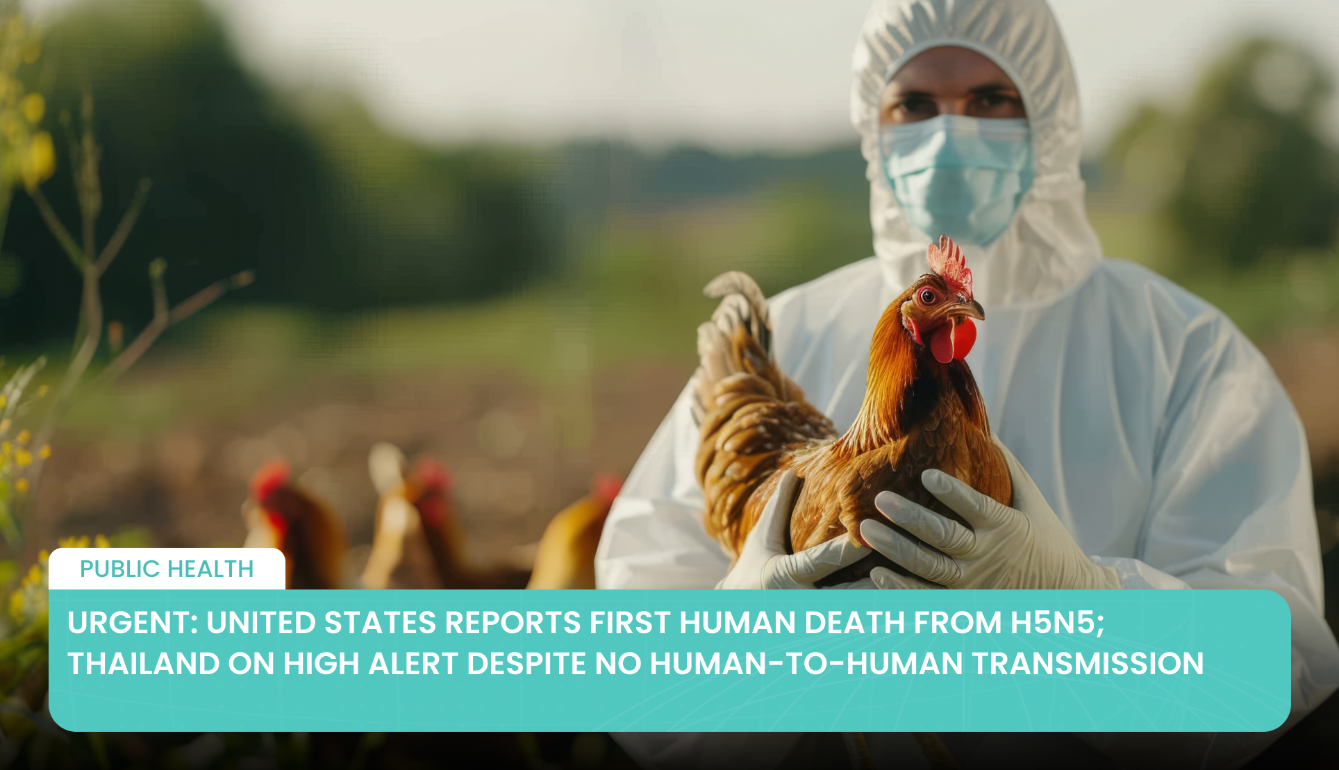Urgent: United States Reports First Human Death from H5N5; Thailand on High Alert Despite No Human-to-Human Transmission