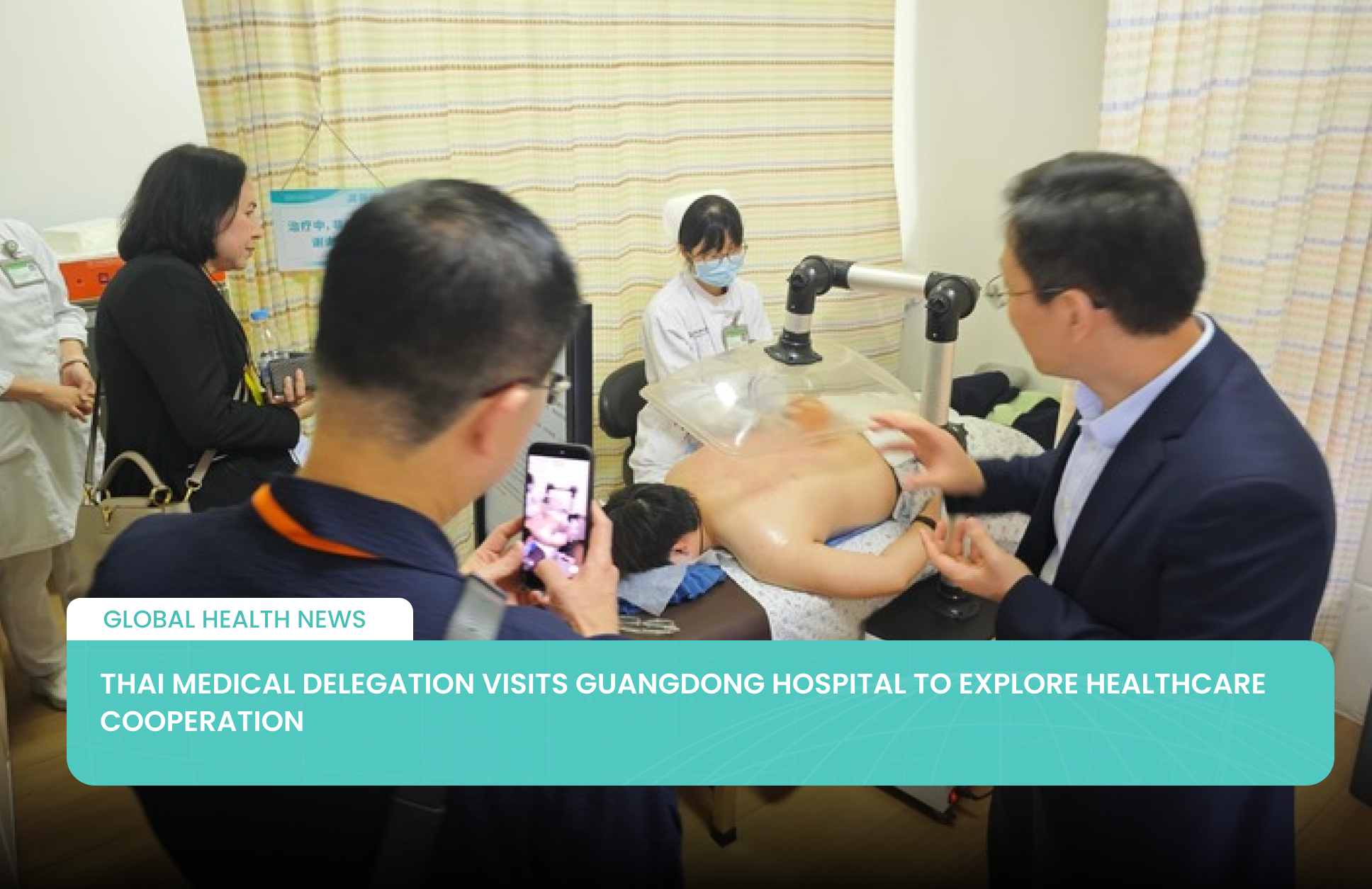 Thai Medical Delegation Visits Guangdong Hospital to Explore Healthcare Cooperation