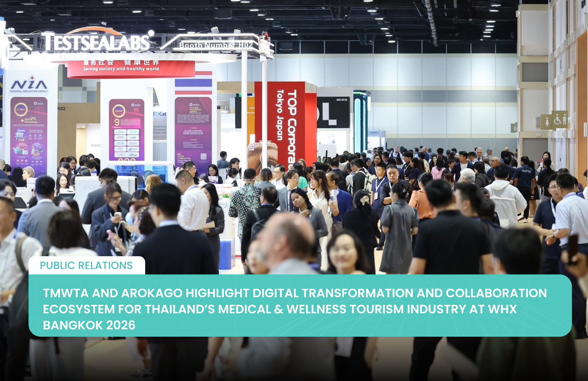 TMWTA and ArokaGO Highlight Digital Transformation and Collaboration Ecosystem for Thailand’s Medical & Wellness Tourism Industry at WHX Bangkok 2026
