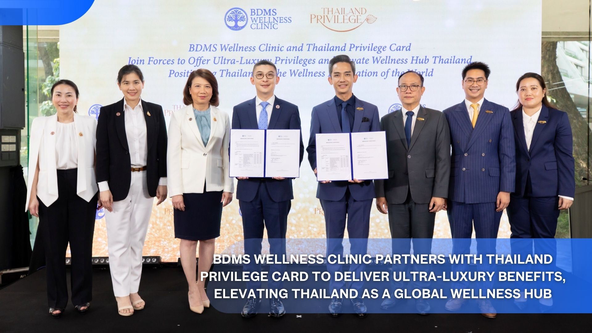 BDMS Wellness Clinic Partners with Thailand Privilege Card to Deliver Ultra-Luxury Benefits, Elevating Thailand as a Global Wellness Hub