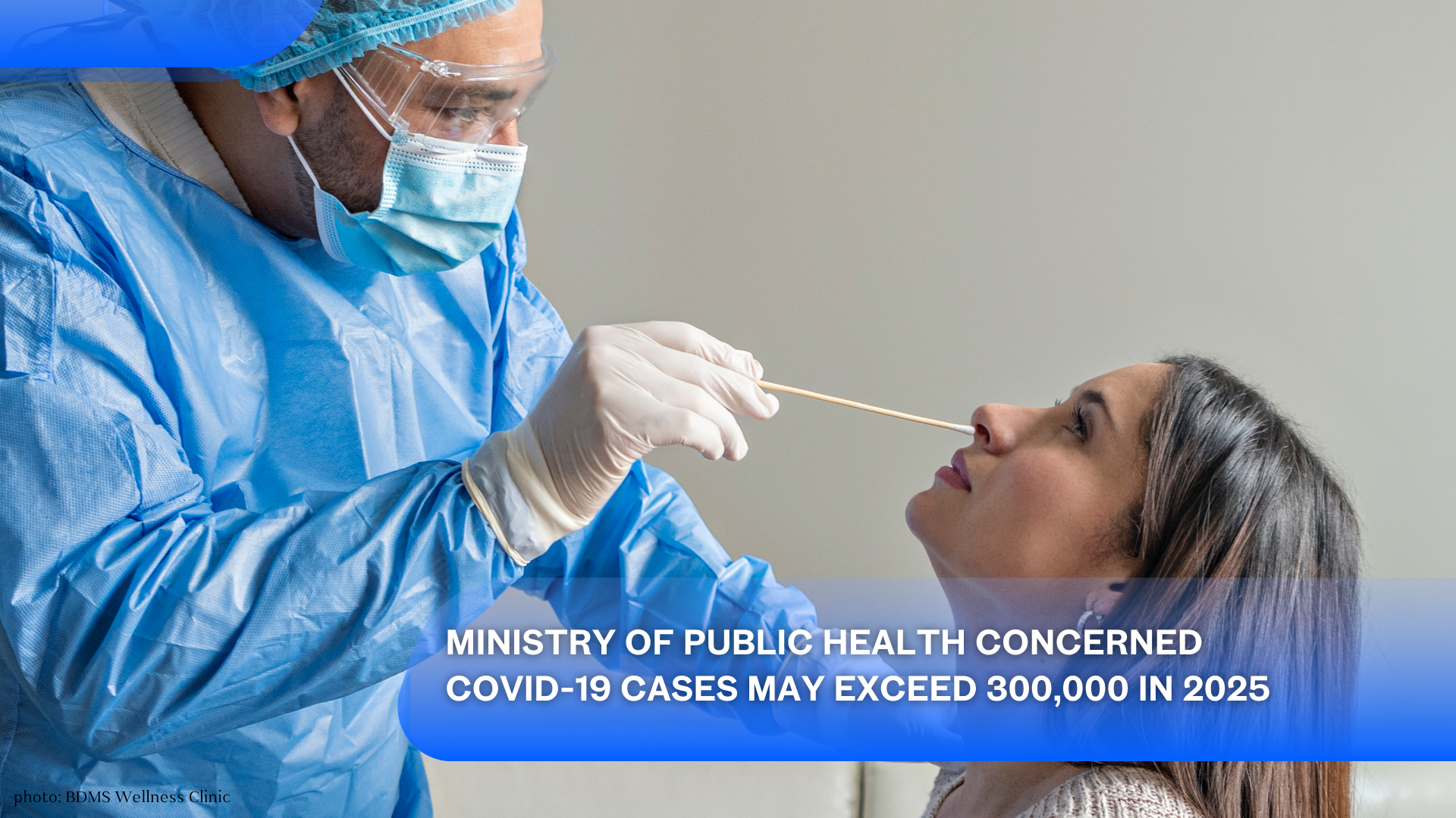 Ministry of Public Health Concerned COVID-19 Cases May Exceed 300,000 in 2025