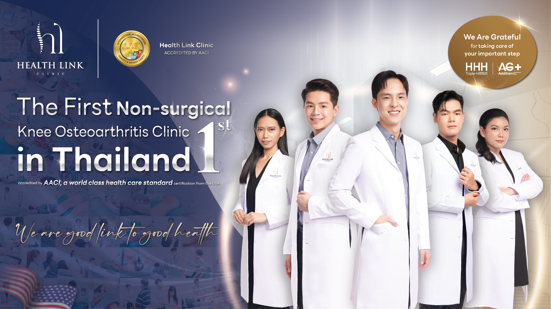 Health Link Clinic Achieves AACI Setting a Global Standard in Osteoarthritis Treatment