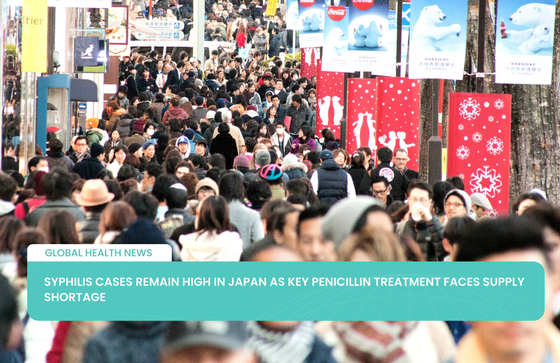 Syphilis Cases Remain High in Japan as Key Penicillin Treatment Faces Supply Shortage
