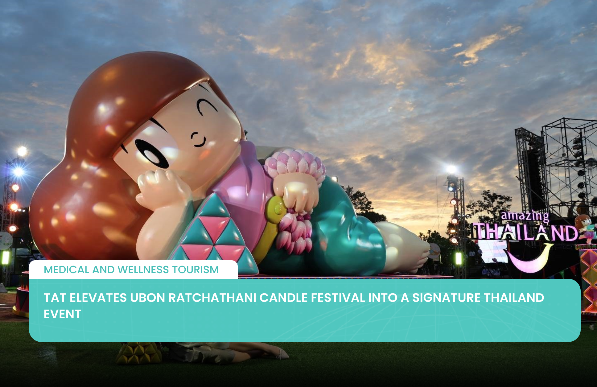 TAT Elevates Ubon Ratchathani Candle Festival into a Signature Thailand Event
