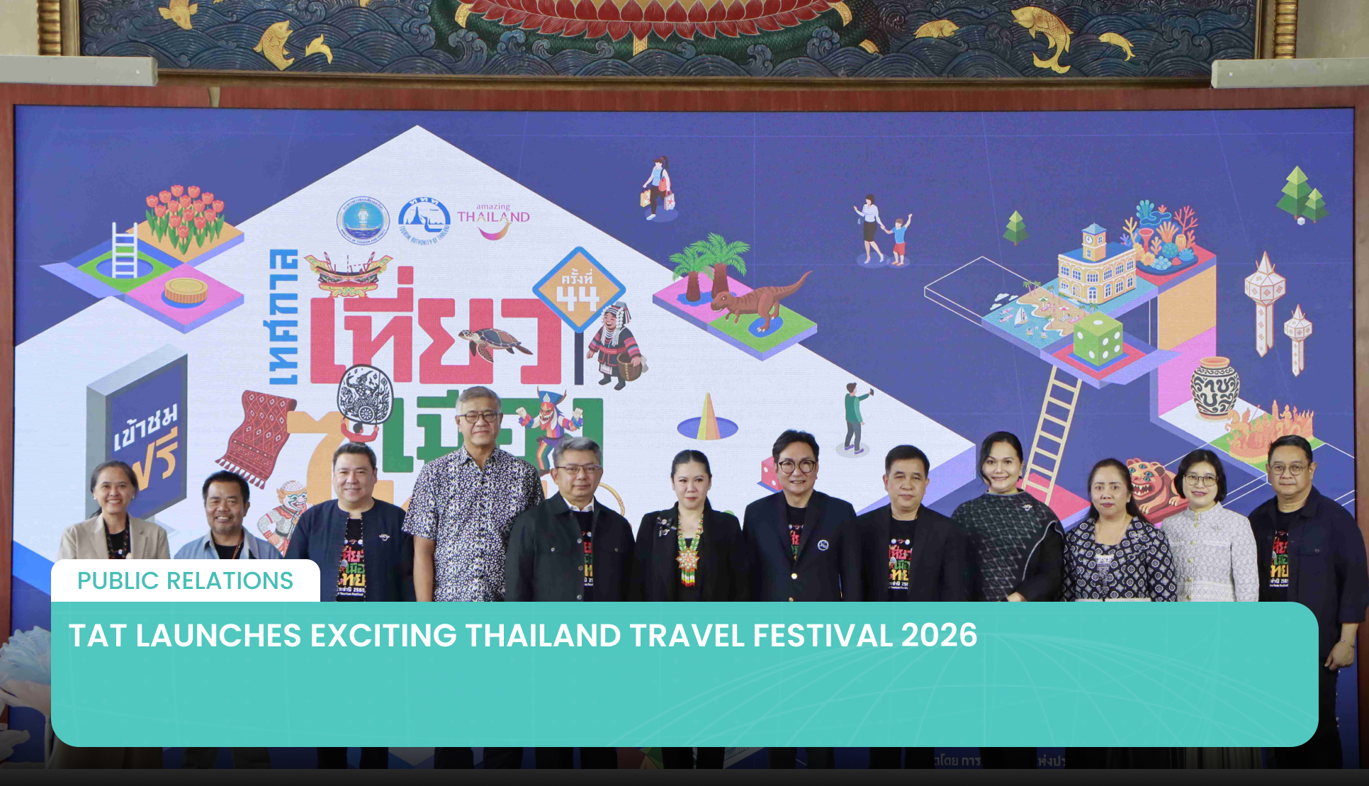 TAT lance le passionnant Festival du Voyage en Thaïlande 2026