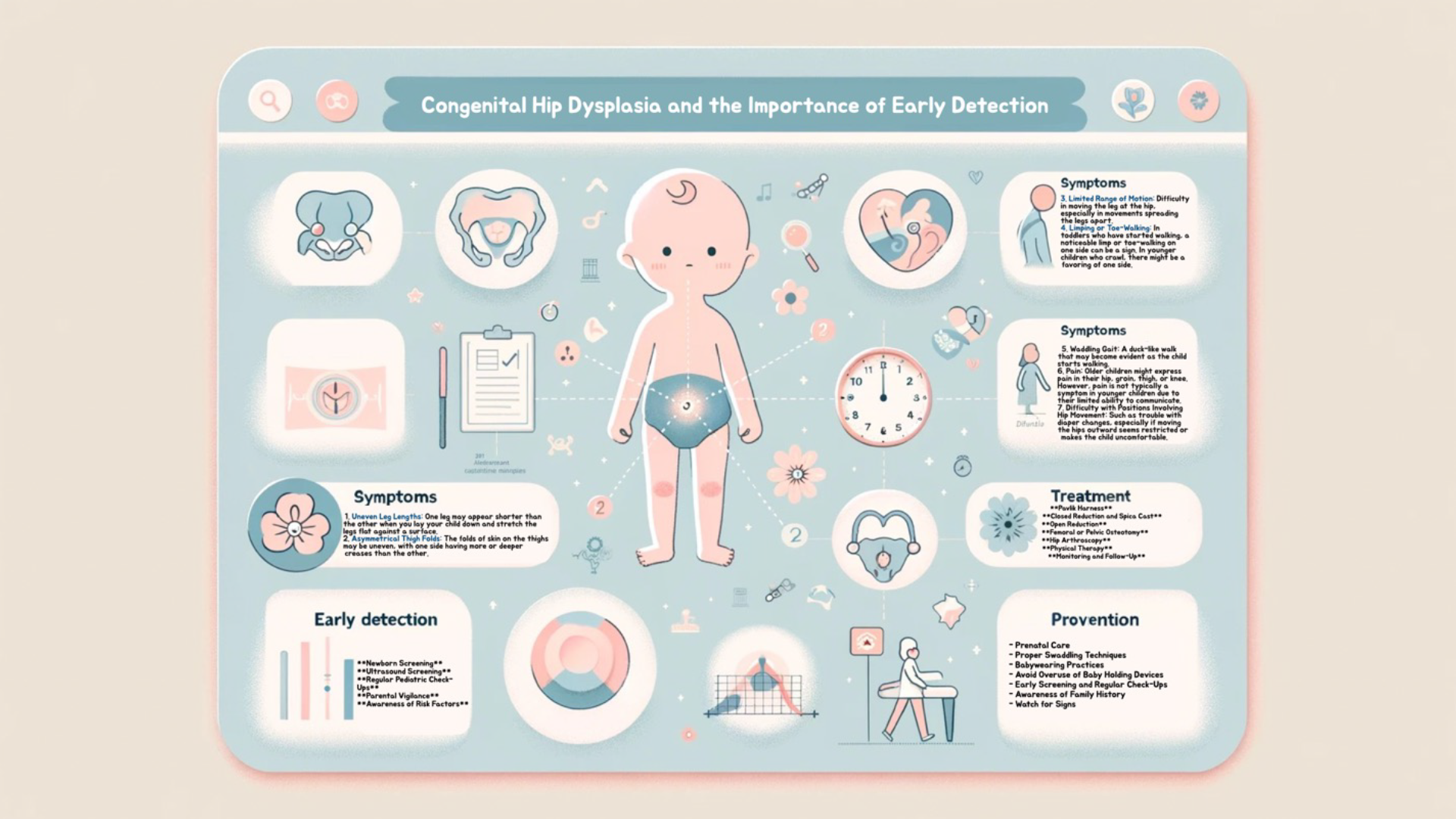 The Hidden Danger of Congenital Hip Dysplasia and the Importance of Early Detection