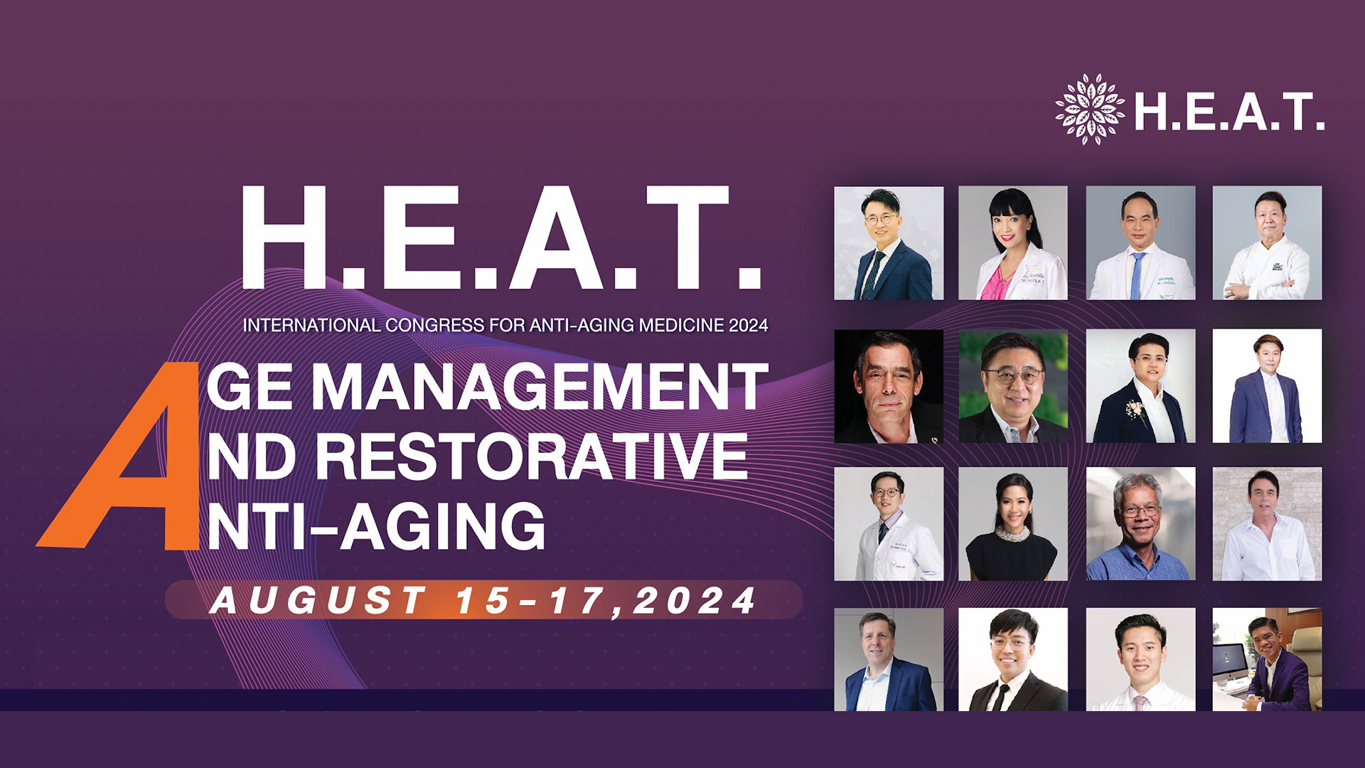 Health Education and Academics Thailand (H.E.A.T.) Announces H.E.A.T. 2024 Conference: Advancing Age Management and Restorative Anti-Aging
