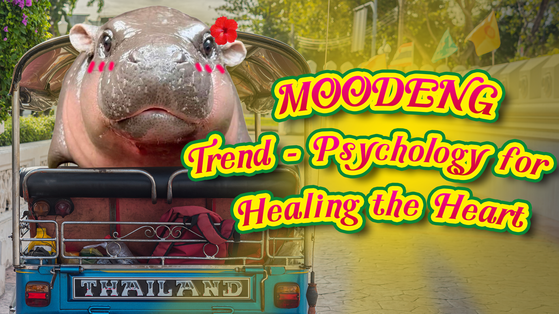 "MOO DENG" Trend - Psychology for Healing the Heart : Why Pygmy Hippo Baby Becomes a World-Class Phenomenon