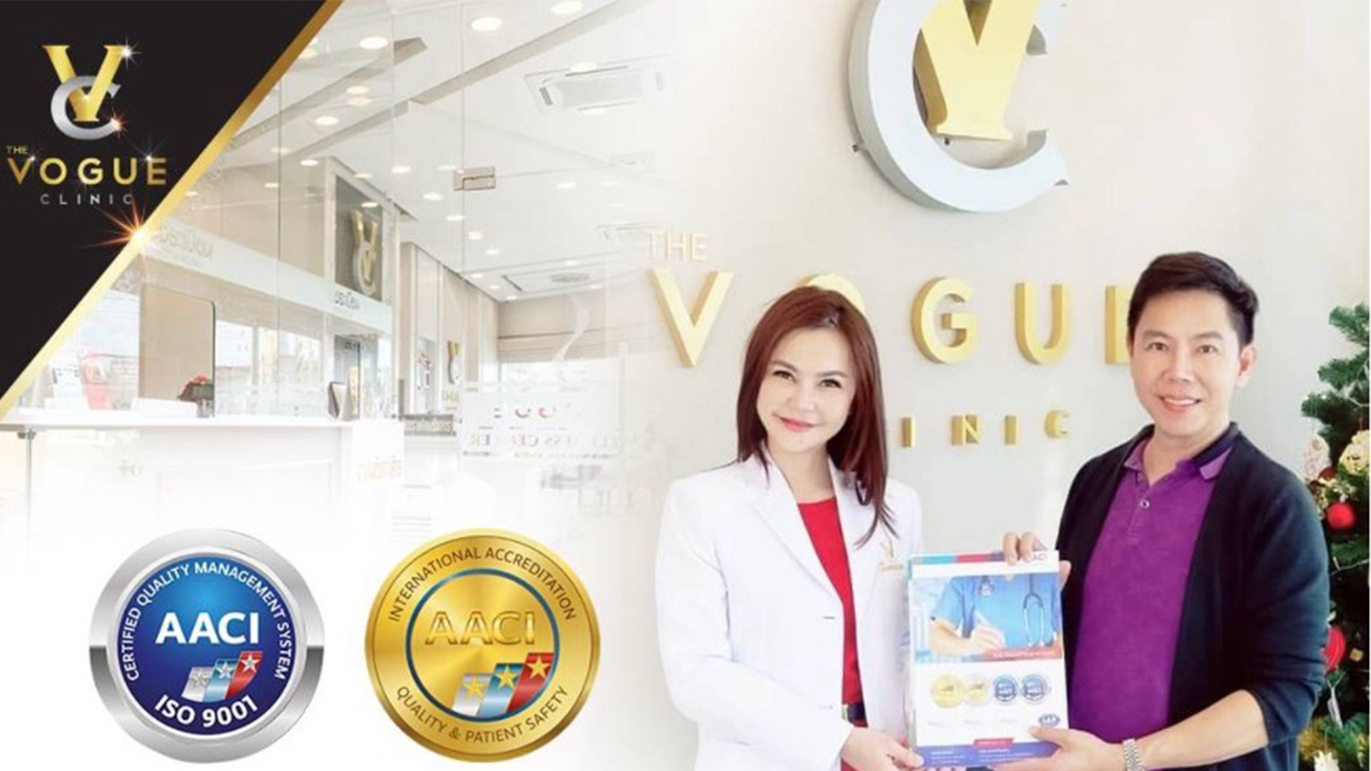 The VOGUE Clinic Attains AACI and ISO2001:2015 Certifications, Prioritizing International Quality Standards